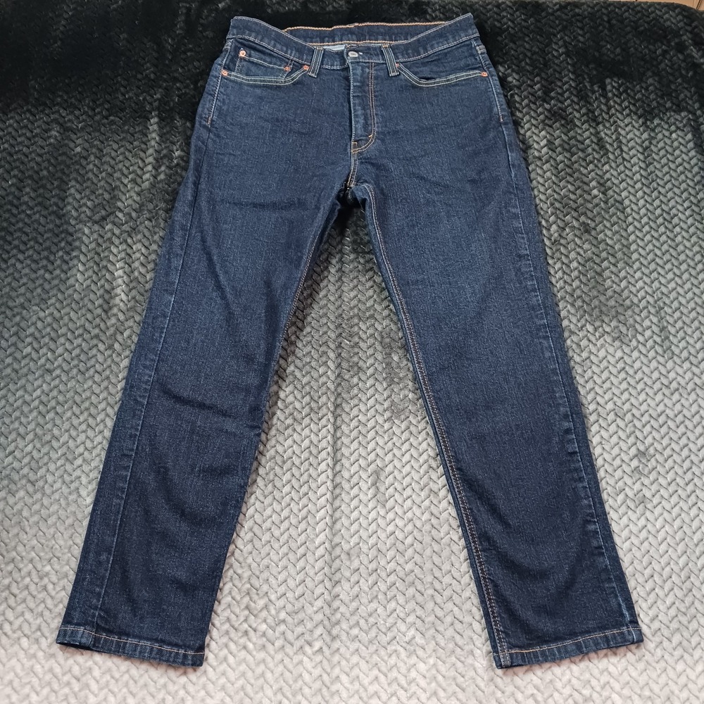 Levi's 541 Jeans Mens 32x28 Blue Cotton Denim Tapered Athletic Streetwear Travel